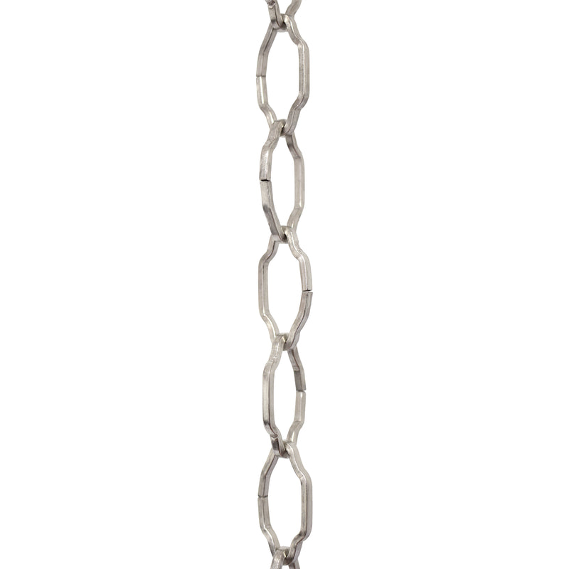 Chain ST57-U Cathedral Chandelier Chain with Unwelded Steel links, Antique Brass
