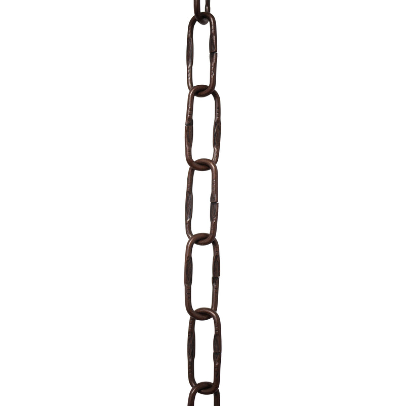 Chain ST58-U Spanish Chandelier Chain with Unwelded Steel links, Antique Brass