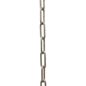 Chain ST59-U Standard Link Oval Coil Chandelier Chain with Unwelded Steel links, Antique Brass