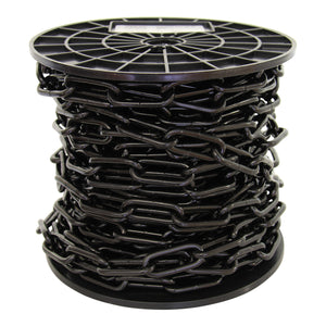 Chain ST59-U Standard Link Oval Coil Chandelier Chain with Unwelded Steel links, Antique Brass