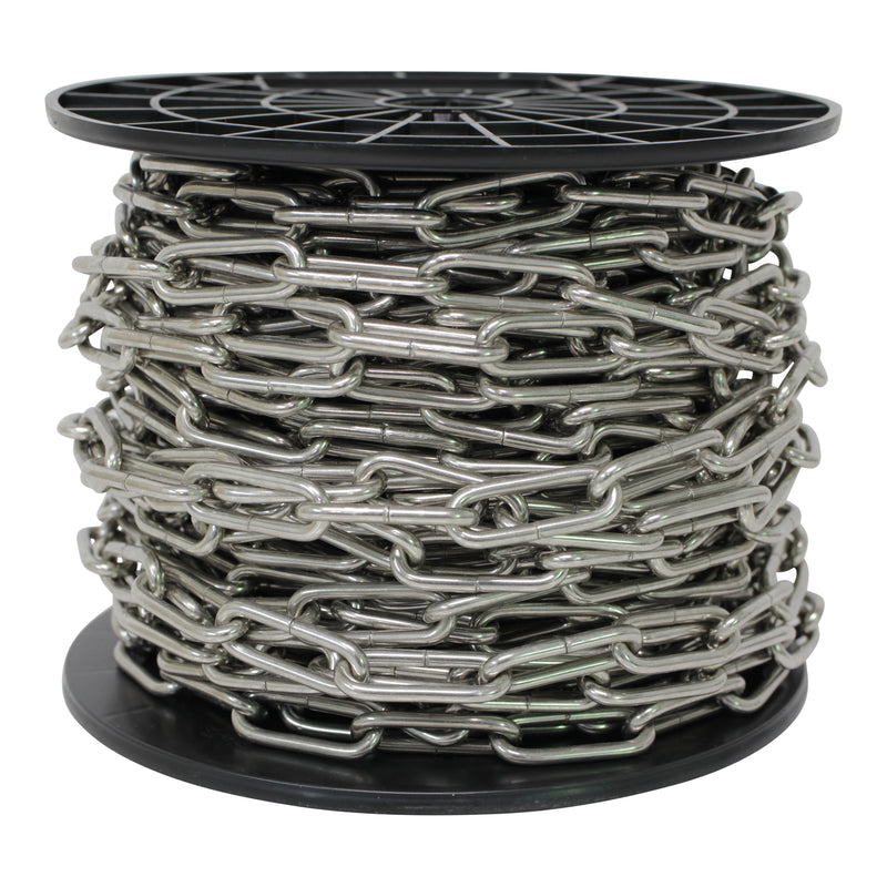 Chain ST59-U Standard Link Oval Coil Chandelier Chain with Unwelded Steel links, Antique Brass