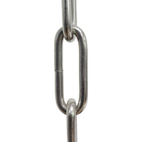 Chain ST59-U Standard Link Oval Coil Chandelier Chain with Unwelded Steel links, Antique Brass