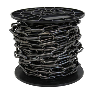 Chain ST59-U Standard Link, Coil Chandelier Chain with Oval Unwelded Steel links, Antique Brass
