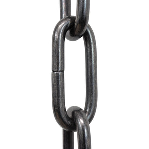 Chain ST59-U Standard Link Oval Coil Chandelier Chain with Unwelded Steel links, Antique Brass