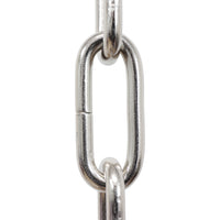 Chain ST59-U Standard Link, Coil Chandelier Chain with Oval Unwelded Steel links, Antique Brass