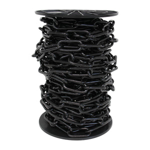 Chain ST59-U Standard Link, Coil Chandelier Chain with Oval Unwelded Steel links, Antique Brass