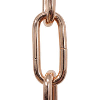 Chain ST59-U Standard Link Oval Coil Chandelier Chain with Unwelded Steel links, Antique Brass