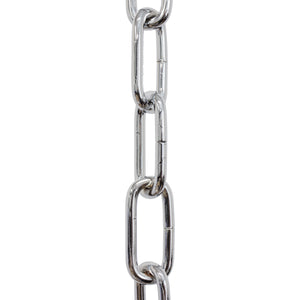 Chain ST59-U Standard Link Oval Coil Chandelier Chain with Unwelded Steel links, Antique Brass