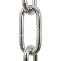 Chain ST59-U Standard Link Oval Coil Chandelier Chain with Unwelded Steel links, Antique Brass
