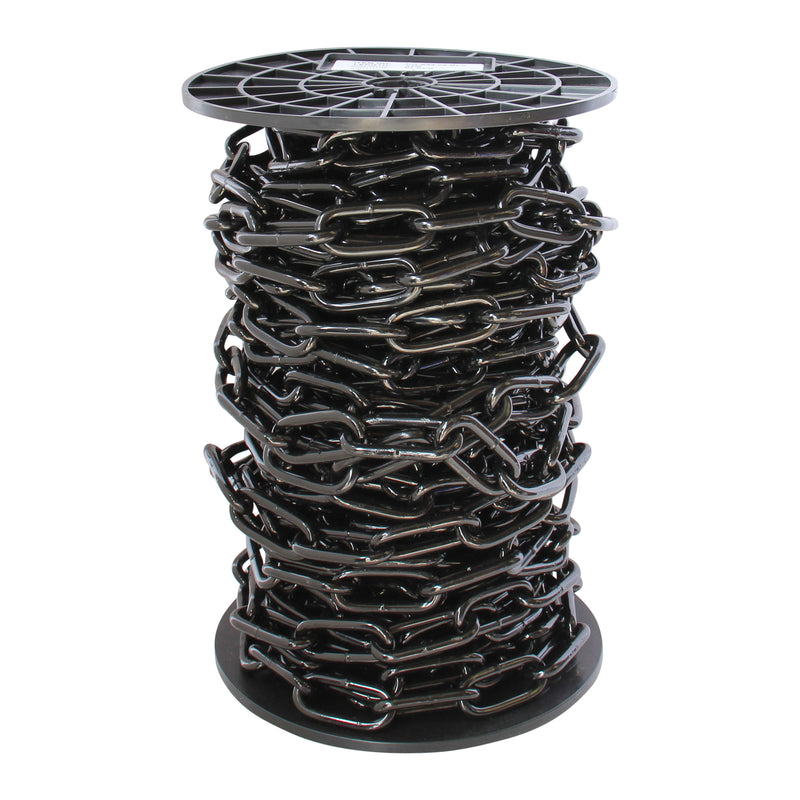 Chain ST59-W Standard Link, Coil Chandelier Chain with Oval Welded Steel links, Antique Brass