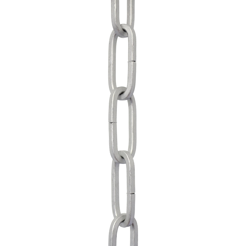 Chain ST62-U Standard Link, Coil Chandelier Chain with Oval Unwelded Steel links, Antique Brass