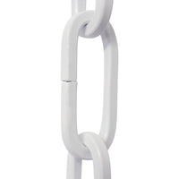 Chain ST62-U Standard Link, Coil Chandelier Chain with Oval Unwelded Steel links, Antique Brass