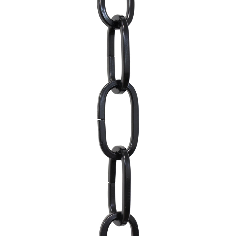 Chain ST62-U Standard Link, Coil Chandelier Chain with Oval Unwelded Steel links, Antique Brass
