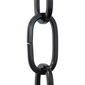 Chain ST62-U Standard Link, Coil Chandelier Chain with Oval Unwelded Steel links, Antique Brass