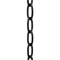 Chain ST63-U Standard Link Oval Chandelier Chain with Unwelded Steel links, Antique Brass