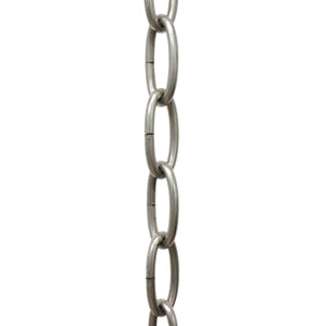 Chain ST63-U Standard Link Oval Chandelier Chain with Unwelded Steel links, Antique Brass