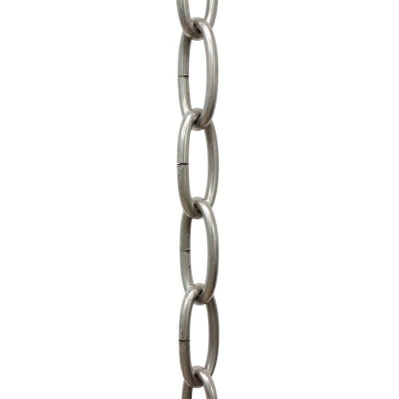 Chain ST63-U Standard Link Oval Chandelier Chain with Unwelded Steel links, Antique Brass