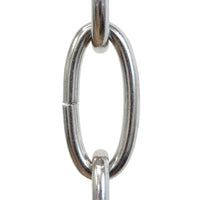 Chain ST63-U Standard Link Oval Chandelier Chain with Unwelded Steel links, Antique Brass