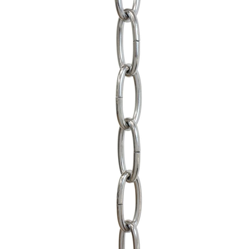 Chain ST63-U Standard Link Oval Chandelier Chain with Unwelded Steel links, Antique Brass