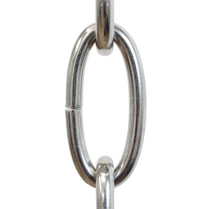 Chain ST63-U Standard Link Oval Chandelier Chain with Unwelded Steel links, Antique Brass