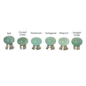 Fluorite Cabinet Knob FLMR-36NQ, Antique Brass