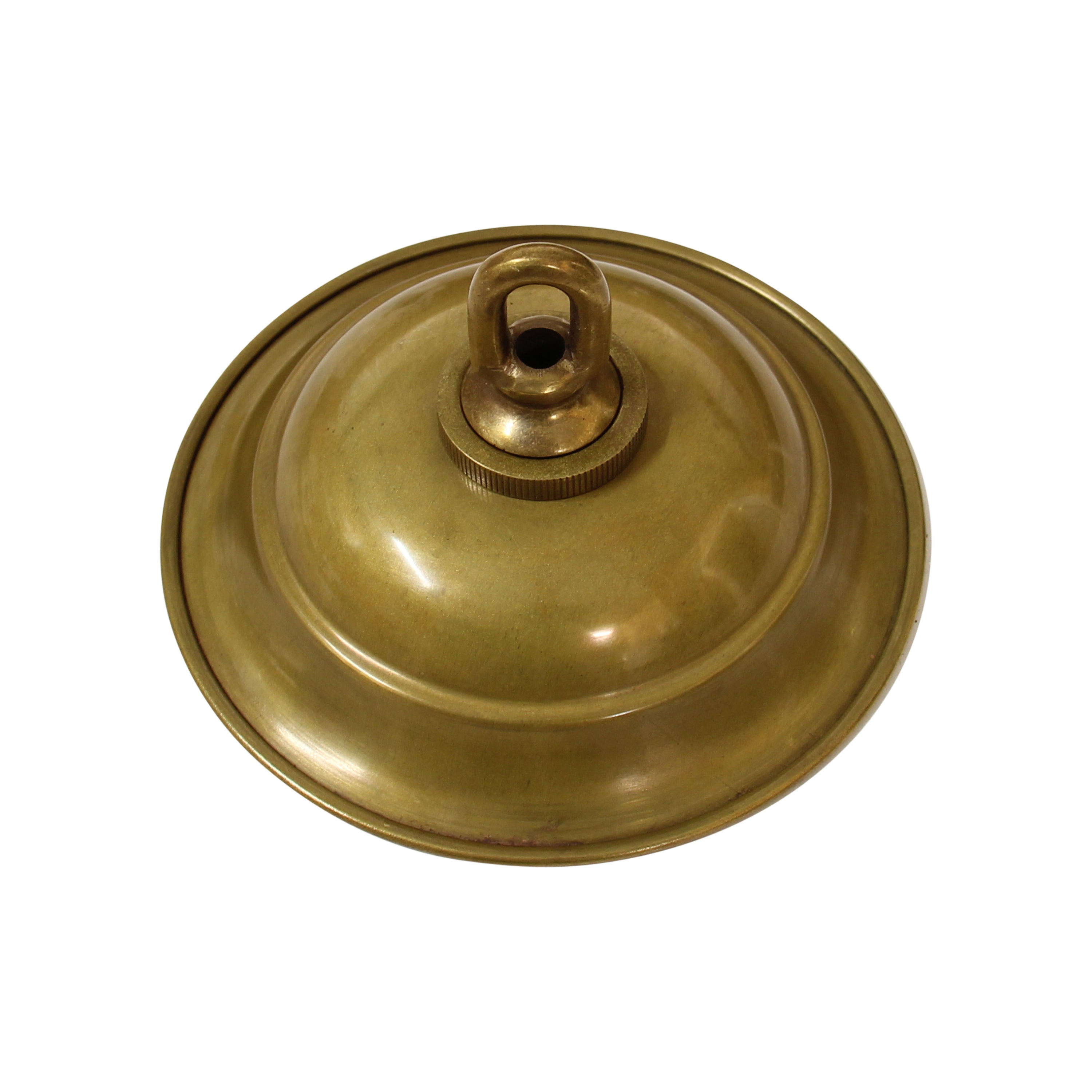 Canopy BR05] Brass Traditional Round Ceiling Canopy - 4.7 Inch | RCH  Hardware, image size:3000x3000