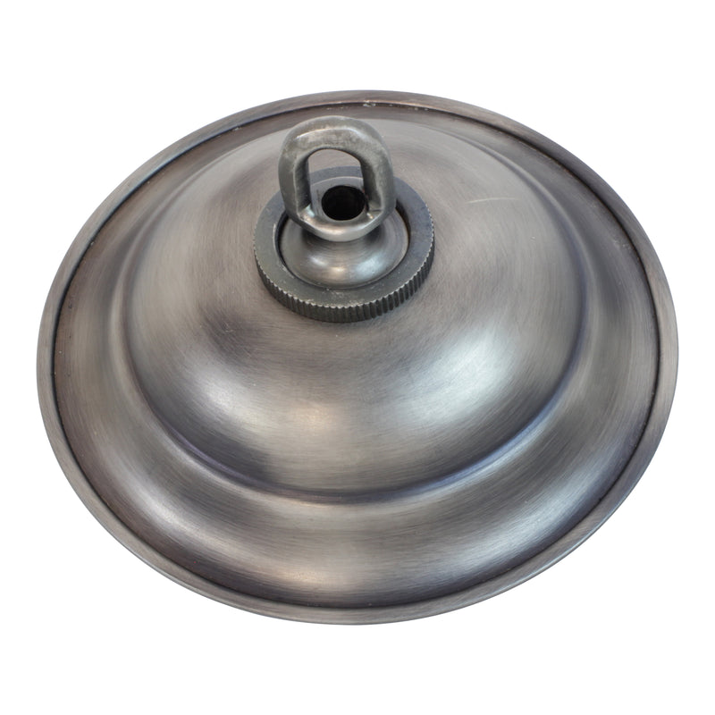 Canopy BR05 Traditional Round Ceiling Canopy, Antique Brass