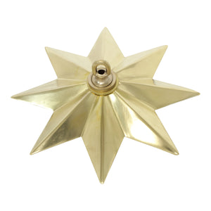 Canopy BR11H Modern Star Ceiling Canopy, Antique Brass