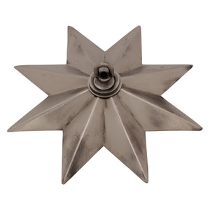 Canopy BR11H Modern Star Ceiling Canopy, Antique Brass