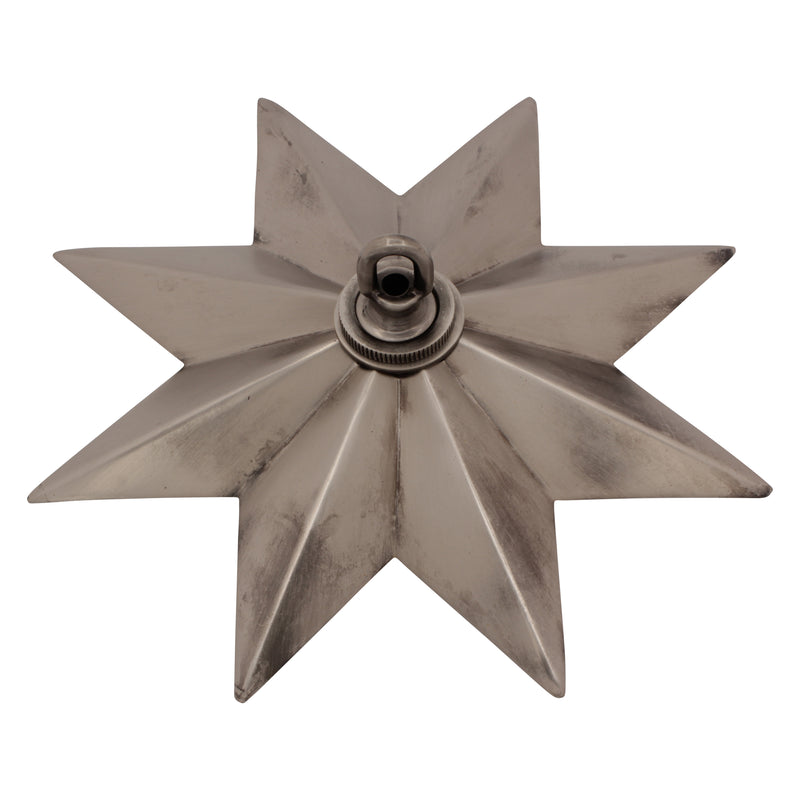 Canopy BR11H Modern Star Ceiling Canopy, Antique Brass