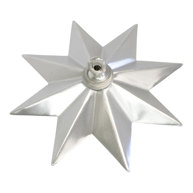 Canopy BR11H Modern Star Ceiling Canopy, Antique Brass