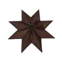 Canopy BR11H Modern Star Ceiling Canopy, Antique Brass