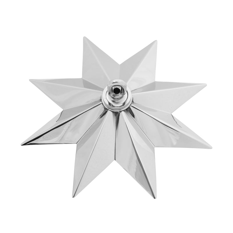 Canopy BR11H Modern Star Ceiling Canopy, Antique Brass