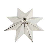 Canopy BR11H Modern Star Ceiling Canopy, Antique Brass