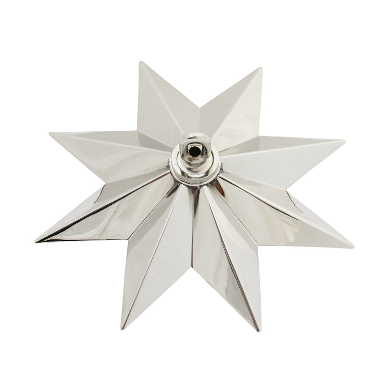 Canopy BR11H Modern Star Ceiling Canopy, Antique Brass