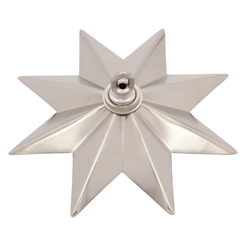 Canopy BR11H Modern Star Ceiling Canopy, Antique Brass