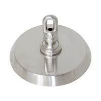 Canopy BR21 Modern Round Plain Ceiling Canopy, Antique Brass
