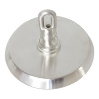 Canopy BR21 Modern Round Plain Ceiling Canopy, Antique Brass