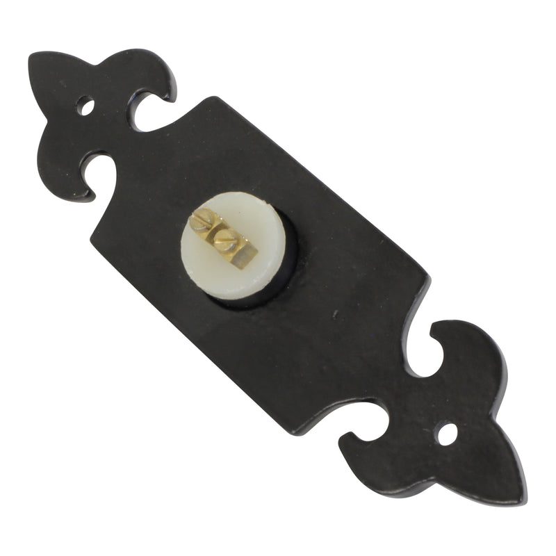 [Chateau Doorbell] Black Iron Decorative Doorbell