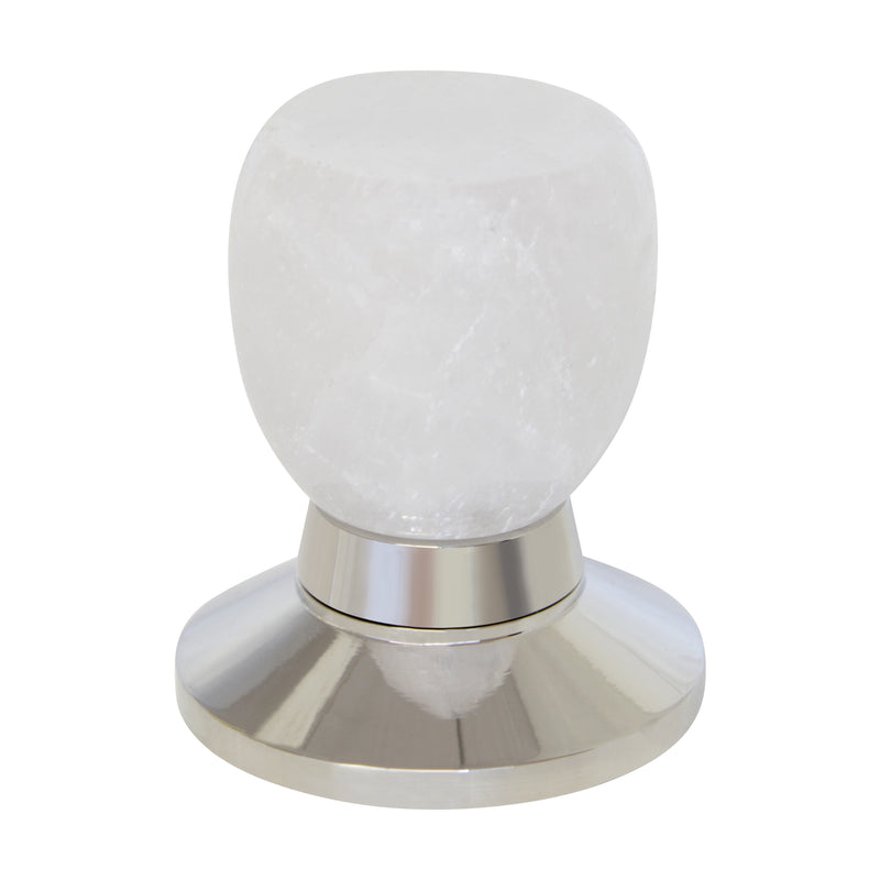 Rock Crystal Door Knob RCTU-52NQ, Antique Brass