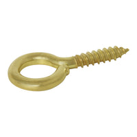 [Eye Screw BR01] Brass Standard Threaded Eye Screw - 3 Sizes