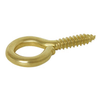 [Eye Screw BR01] Brass Standard Threaded Eye Screw - 3 Sizes