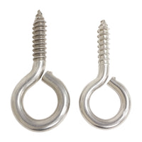 [Eye Screw SS01] Stainless Steel Standard Threaded Eye Screw - 2 Sizes