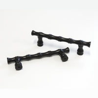 Handle IR004 Traditional, T-Bar Handle Pull, Black