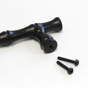 Handle IR004 Traditional, T-Bar Handle Pull, Black