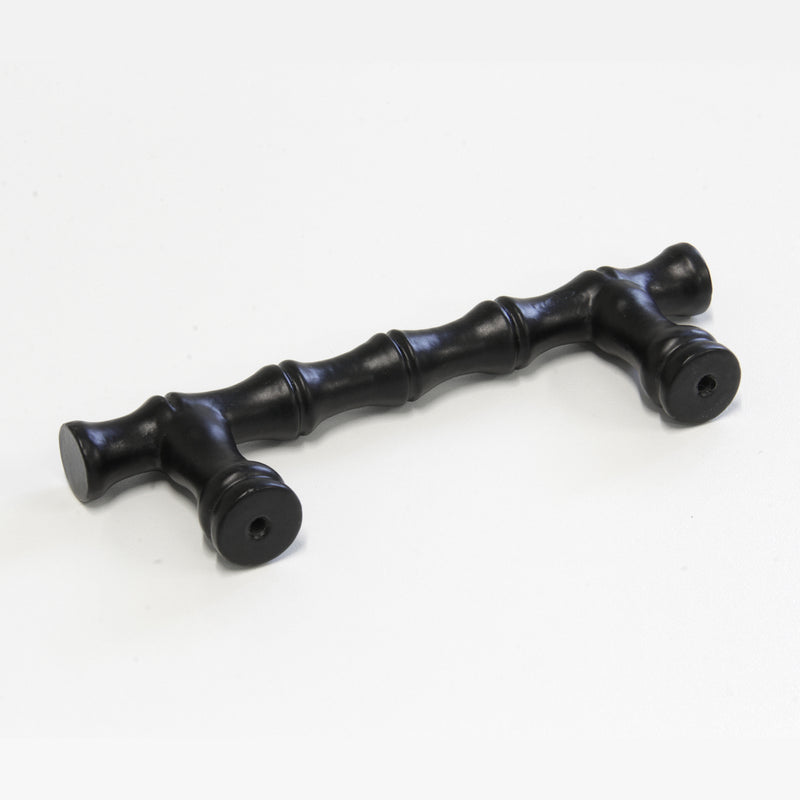 Handle IR004 Traditional, T-Bar Handle Pull, Black