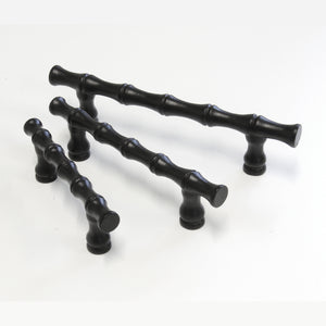 Handle IR004 Traditional, T-Bar Handle Pull, Black