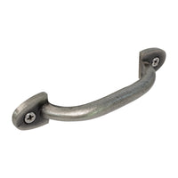Handle IR8359 Traditional D Shaped Handle Pull, Antique Brass