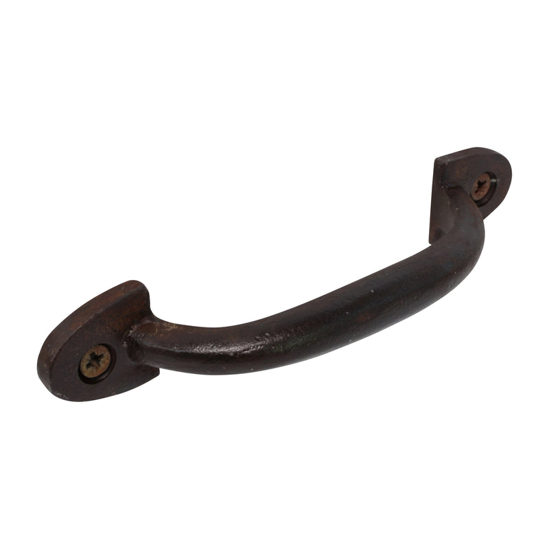 Handle IR8359 Traditional D Shaped Handle Pull, Antique Brass