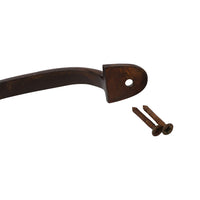 Handle IR8359 Traditional D Shaped Handle Pull, Antique Brass